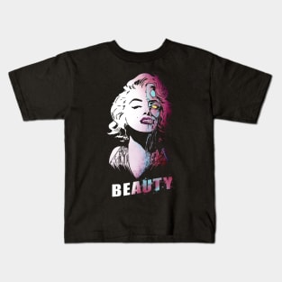 Marilyn Monroe: Beautiful Dead Chick Kids T-Shirt